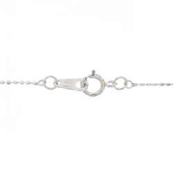 Dây chuyền kim cương K18WG/750WG hình chữ thập 0.50CT - Hàng hiệu chính hãng 857984