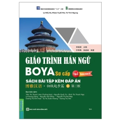 Giáo Trình Hán Ngữ Boya - Sơ Cấp - Tập 1 - Sách Bài Tập Kèm Đáp Án (Phiên Bản 3) (2025) - Lý Hiểu Kỳ, Nhậm Tuyết Mai, Từ Tinh Ngưng