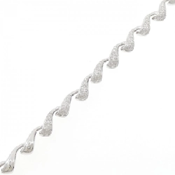 K18WG Vòng tay kim cương 1.00CT - Hàng hiệu Chính hãng