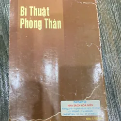 BÍ THUẬT PHÒNG THÂN**SÁCH CŨ CỔ QUÝ**TẶNG QUÀ 0Đ FREESHIP KHI MUA CÙNG SẢN PHẨM KHÁC 606271