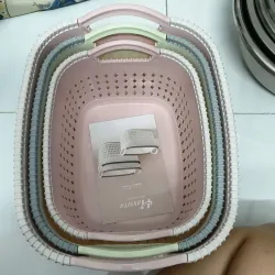 Rổ  nhựa giả mây 