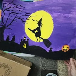 Combo 25 bức tranh vẽ acrylic về phong cảnh 799924