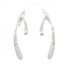 Bông tai kim cương 750WG 1.54CT - Hàng hiệu Chính hãng