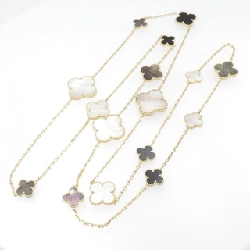 Vòng cổ Van Cleef & Arpels Magic Alhambra 16 Motif - Hàng hiệu Authentic 840314