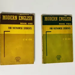 2 CUỐN TẬP 1,2  MODERN ENGLISH  (For Vietnamese Students) 1973
