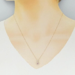 K18PG Sapphire Necklace 0.215CT - Hàng hiệu Authentic 861039
