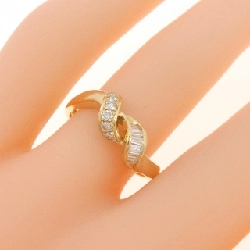 Nhẫn kim cương 18KYG 0.13CT 671845