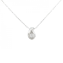 K18WG Dây chuyền kim cương 0.109CT - Hàng hiệu Chính hãng