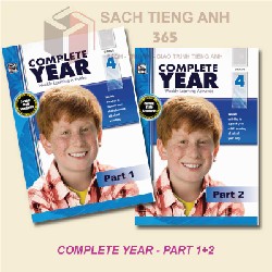 Sách Tiếng Anh - Combo 2 cuốn - Complete Year, Grade K,1,2,3,4,5 cho bé 21785