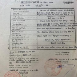 3 tờ phòng Lục Sự Toà tại Long An 74095