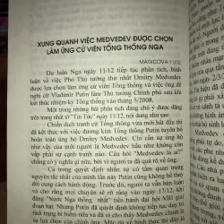 Tổng thống Nga Medvedev những điều chưa biết - Dương Minh Hào 776935
