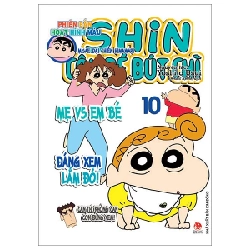 Shin - Cậu Bé Bút Chì - Phiên Bản Hoạt Hình Màu - Tập 10: Misae Đại Chiến Himawari - Yoshito Usui (Mới 100%) Truyện tranh, NXB Kim Đồng - SÁCH ĐẠI HỌC