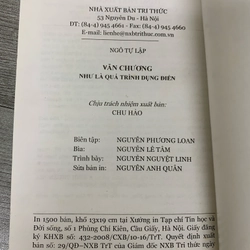 Văn chương như là một quá trình dụng điển. 999 460038