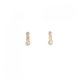 Bông tai kim cương Agat 0.102CT - Hàng hiệu Authentic