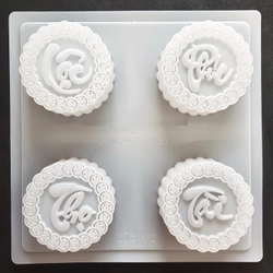 Khuôn ép xôi, làm bánh, rau câu, trung thu Phúc Lộc Thọ Tài – Loại 10 cm - Mã số 1006 335415