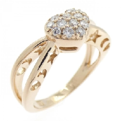 Nhẫn trái tim Ponte Vecchio 0.21CT - Hàng hiệu Authentic