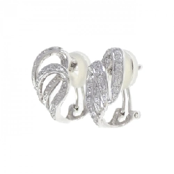 K18WG Bông tai/Khuyên tai kim cương 0.40CT - Hàng hiệu Chính hãng 874833