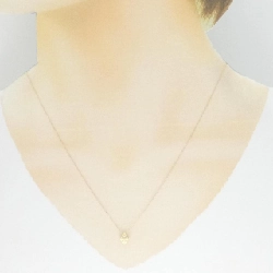 K18YG Dây chuyền kim cương 0.02CT - Hàng hiệu Authentic 865155