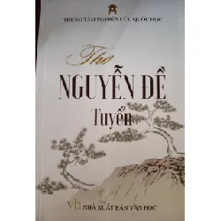 THƠ NGUYỄN ĐỀ TUYỂN - TTNCQH - 2019 - 513 trang ANTQ2308 VĂN HỌC Blogmeo21025