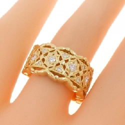 Nhẫn kim cương K18YG 0.25CT - Hàng hiệu chính hãng 853699