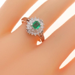 Nhẫn Emerald PT900 0.22CT - Hàng hiệu Chính hãng 850869