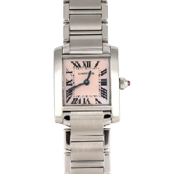 Cartier Tank Française SM W51028Q3 SS Quartz - Hàng hiệu Chính hãng