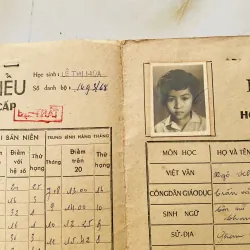 Bộ thành tích biểu xưa nữ sinh Trung học Chu Văn An Saigon và Trung học tư thục Quốc Việt 1013127