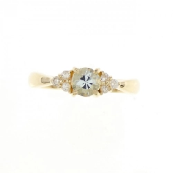 Nhẫn Aquamarine K18YG - Hàng hiệu Chính hãng 856246