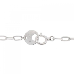 K18WG Dây chuyền đá màu hồng - Hàng hiệu Authentic 856613