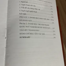 TRUYỆN NGẮN QUỐC NGỮ NAM BỘ TỪ CUỐI THẾ KỶ XIX ĐẾN ĐẦU THẾ KỶ XX 707927