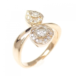 Nhẫn kim cương K18PG 0.388CT