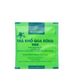 Trà khổ qua rừng Mudaru hộp 25 gói (túi lọc)- Hàng chính hãng, date mới 2024 180895