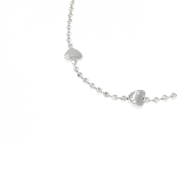 Dây chuyền hình trái tim 750WG - Hàng hiệu Authentic 866907