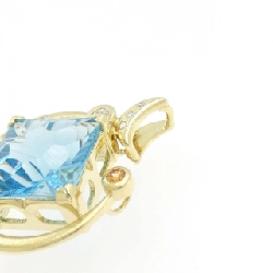 K18YG Đá màu Pendant - Hàng hiệu Chính hãng 864971