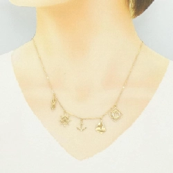 K18YG Dây chuyền kim cương - Hàng hiệu Authentic 864171