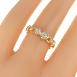 Nhẫn kim cương K18YG 0.14CT - Hàng hiệu Authentic 855547