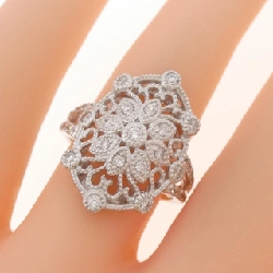 Nhẫn kim cương K18WG 0.50CT - Hàng hiệu chính hãng 851462