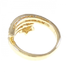 Nhẫn kim cương K18YG 0.37CT 669829