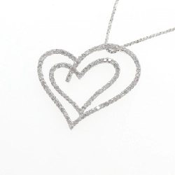 K14WG Dây chuyền kim cương hình trái tim 0.61CT - Hàng hiệu Chính hãng 860731