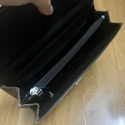 Clutch nam 25x18x3 da thật 2hand 1013061