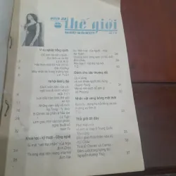 Bán nguyệt san của Unesco - NHÌN RA THẾ GIỚI số 110 791161