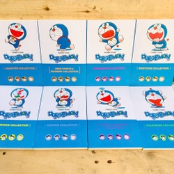 Bộ truyện Doraemon 8 cuốn tiếng Anh 388092