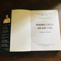 Phong cách và đời văn - Viện khoa học xã hội, viện văn học  360727