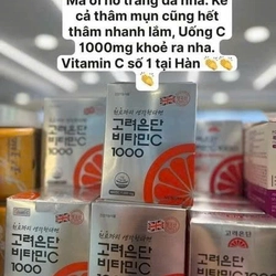 Viên uống trắng da vitamin C 1000mg Korea Eundan Hàn Quốc 120 viên