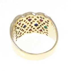 Nhẫn đá màu K18YG/K18WG - Hàng hiệu Authentic 854255