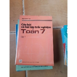 Câu hỏi và bài tập trắc nghiệm Toán 7 (Tập 1) - Hàn Liên Hải 2004 (Tham khảo - luyện thi) VAVO1304-AK3T4