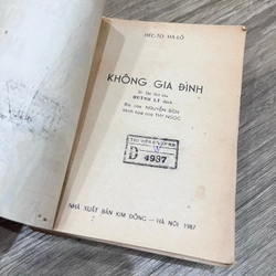 Không gia đình (tiểu thuyết) bản in 1987 526041