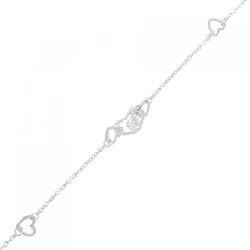 K10WG Heart Cubic Bracelet - Hàng hiệu Authentic