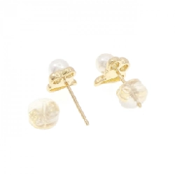 K18YG Bông tai ngọc trai Akoya 4.3mm - Hàng hiệu Chính hãng 868894