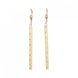 K18YG Bông tai - Hàng hiệu Authentic